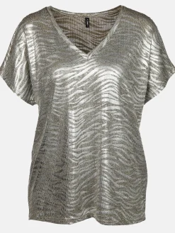 Damen Only ONLMIRINDA Shirt mit Glitzereffekt