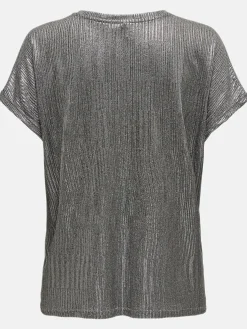 Damen Only ONLMIRINDA Shirt mit Glitzereffekt