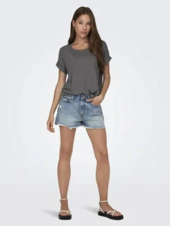 Damen Only ONLMOSTER S/S O-NECK Shirt