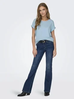 Damen Only ONLMOSTER S/S O-NECK Shirt