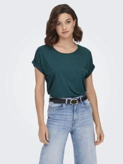 Damen Only ONLMOSTER S/S O-NECK Shirt