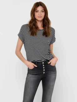 Damen Only ONLMOSTER STRIPE S/S T-Shirt