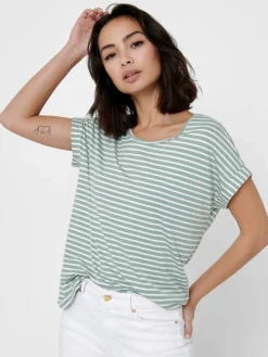 Damen Only ONLMOSTER STRIPE S/S T-Shirt