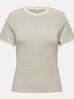 Damen Only ONLTINE S/S O-NECK TO Shirt