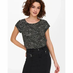 Damen Only ONLVIC SS AOP TOP NOO Bluse