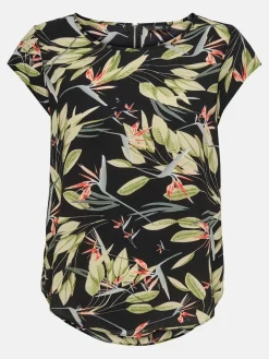 Damen Only ONLVIC SS AOP TOP NOO Bluse