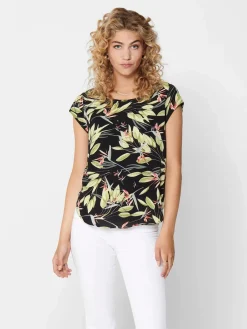 Damen Only ONLVIC SS AOP TOP NOO Bluse