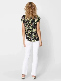 Damen Only ONLVIC SS AOP TOP NOO Bluse