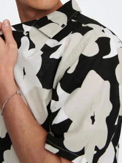 Herren Only & Sons Only&Sons ONSTREV REG CTN LIN A Hemd