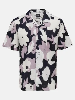 Herren Only & Sons Only&Sons ONSTREV REG CTN LIN A Hemd