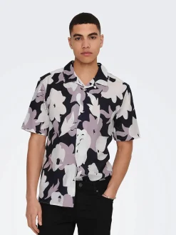 Herren Only & Sons Only&Sons ONSTREV REG CTN LIN A Hemd