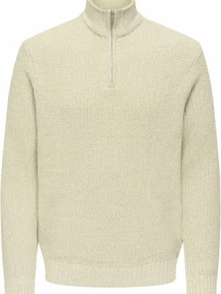 Herren Only & Sons Only&Sons ONSJOIN REG LS HIGH N Strickpullover