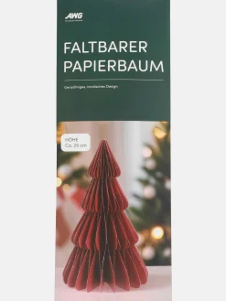 Weihnachten Papiertannenbaum faltbar, 25cm hoch