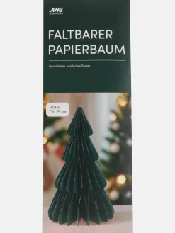 Weihnachten Papiertannenbaum faltbar, 25cm hoch