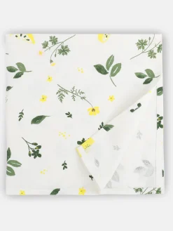 Dream House Tischdecke mit Blättern und Früchten, 80x80cm