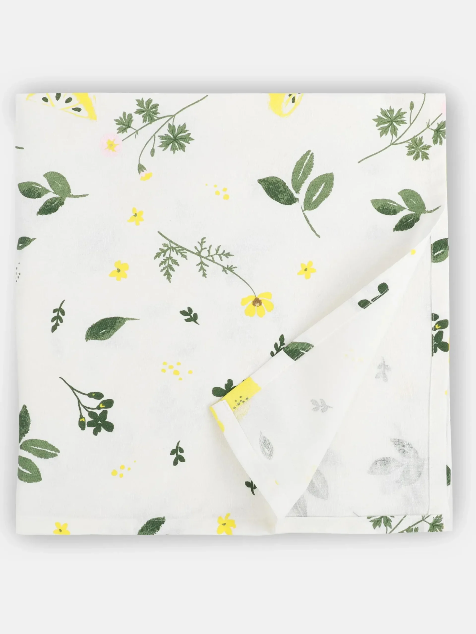 Dream House Tischdecke mit Blättern und Früchten, 80x80cm