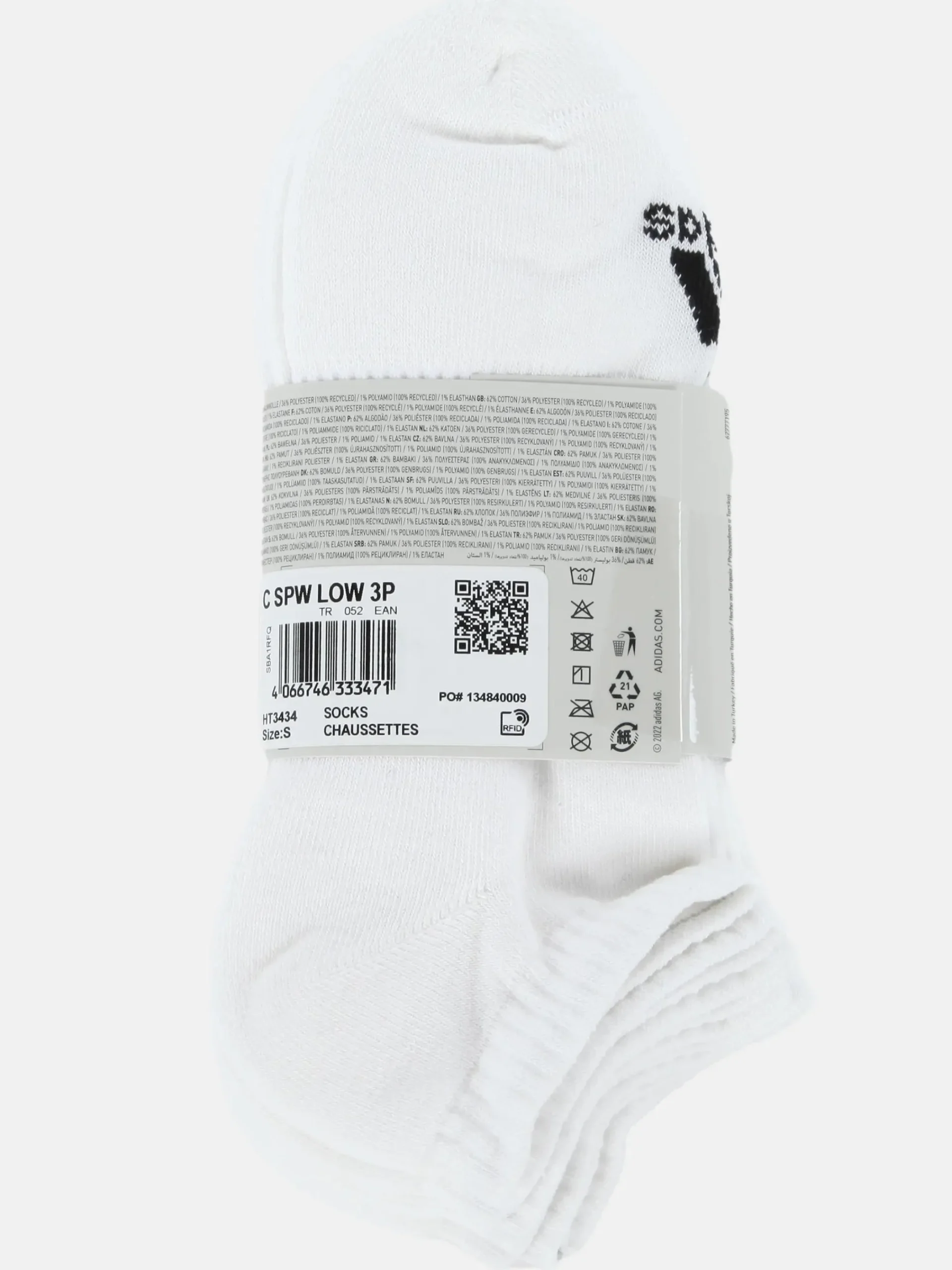 Damen Adidas Unisex Sneakersocken im 3er Pack