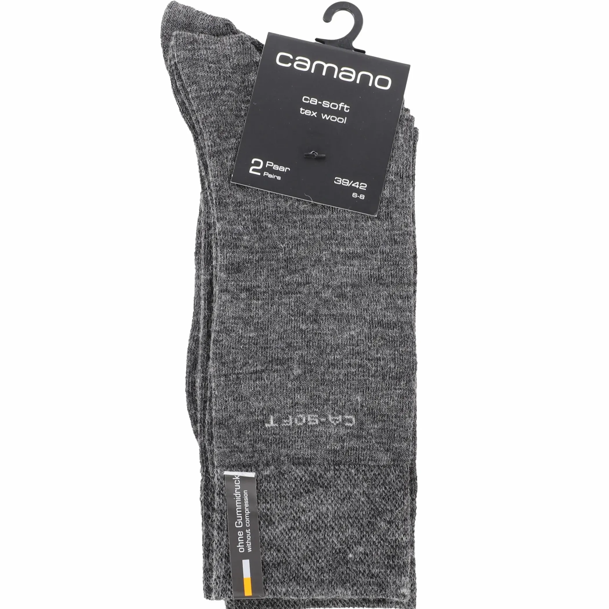 Damen Camano Unisex Socken im 2er Pack