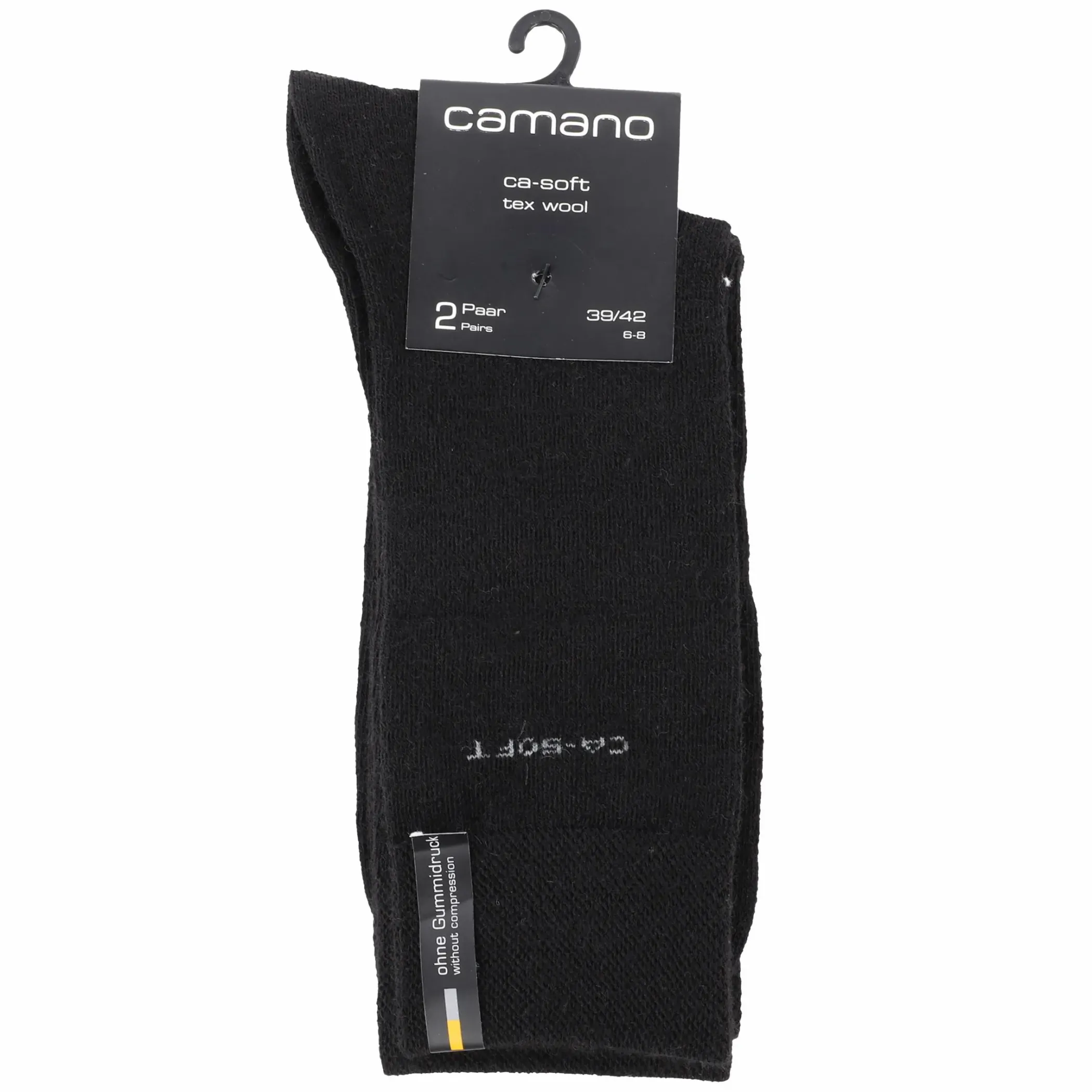 Damen Camano Unisex Socken im 2er Pack
