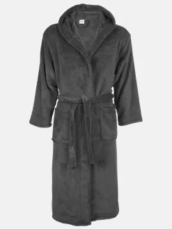 Deluxe Unisex Teddy Bademantel mit Kapuze