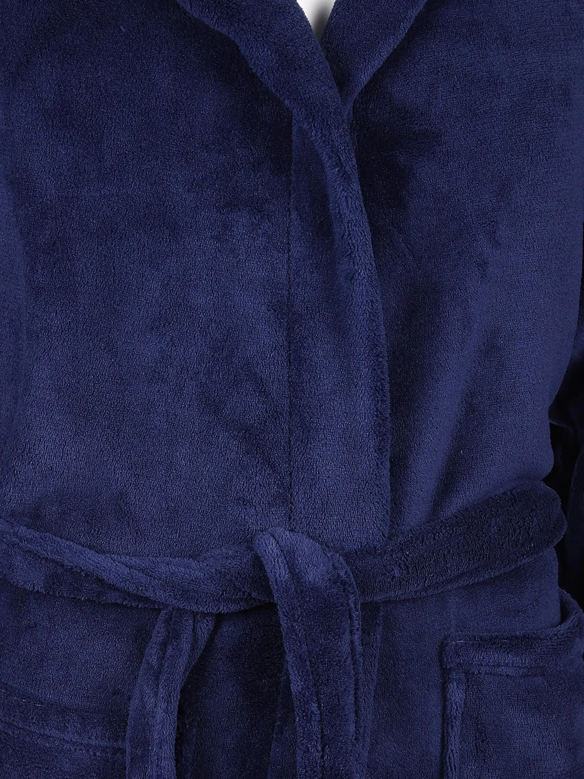 Deluxe Unisex Teddy Bademantel mit Kapuze