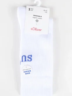 Damen s.Oliver Unisex Tennissocken mit Stickerei