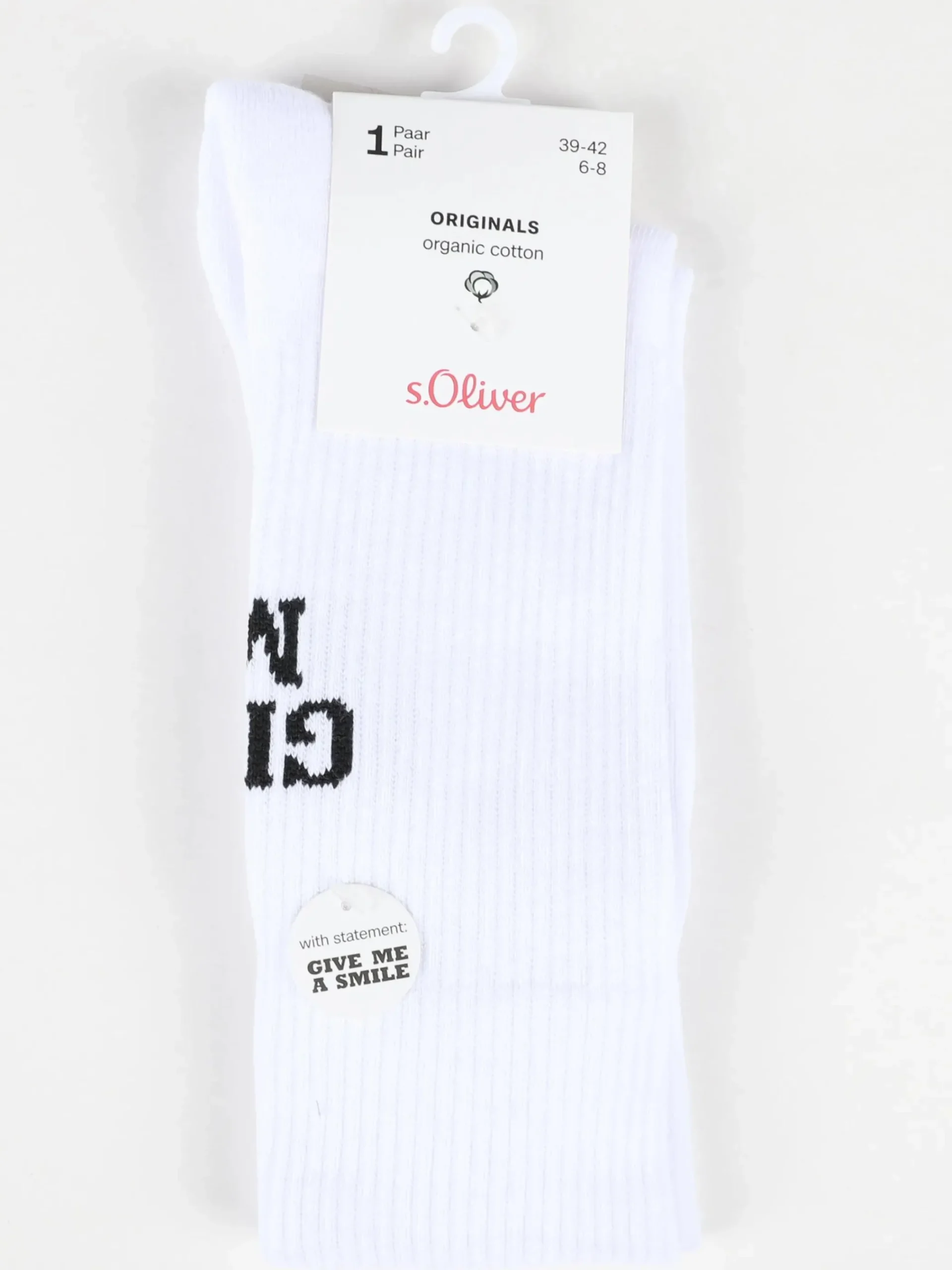 Damen s.Oliver Unisex Tennissocken mit Stickerei