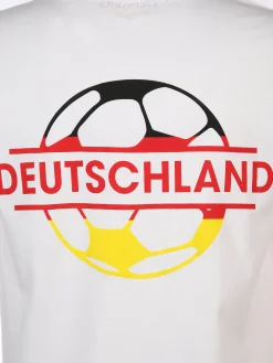 Damen Grinario Sports Unisex T-Shirt Fussball EM24 Deutschland