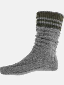 Damen Camano Unisex Wiesnstrümpfe mit Umschlag