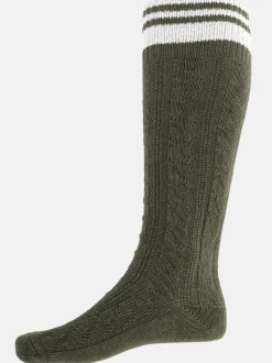 Damen Camano Unisex Wiesnstrümpfe mit Umschlag