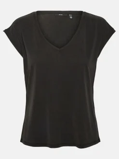 Damen Vero Moda VMFILLI SS V-NECK TEE T-Shirt