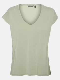 Damen Vero Moda VMFILLI SS V-NECK TEE T-Shirt