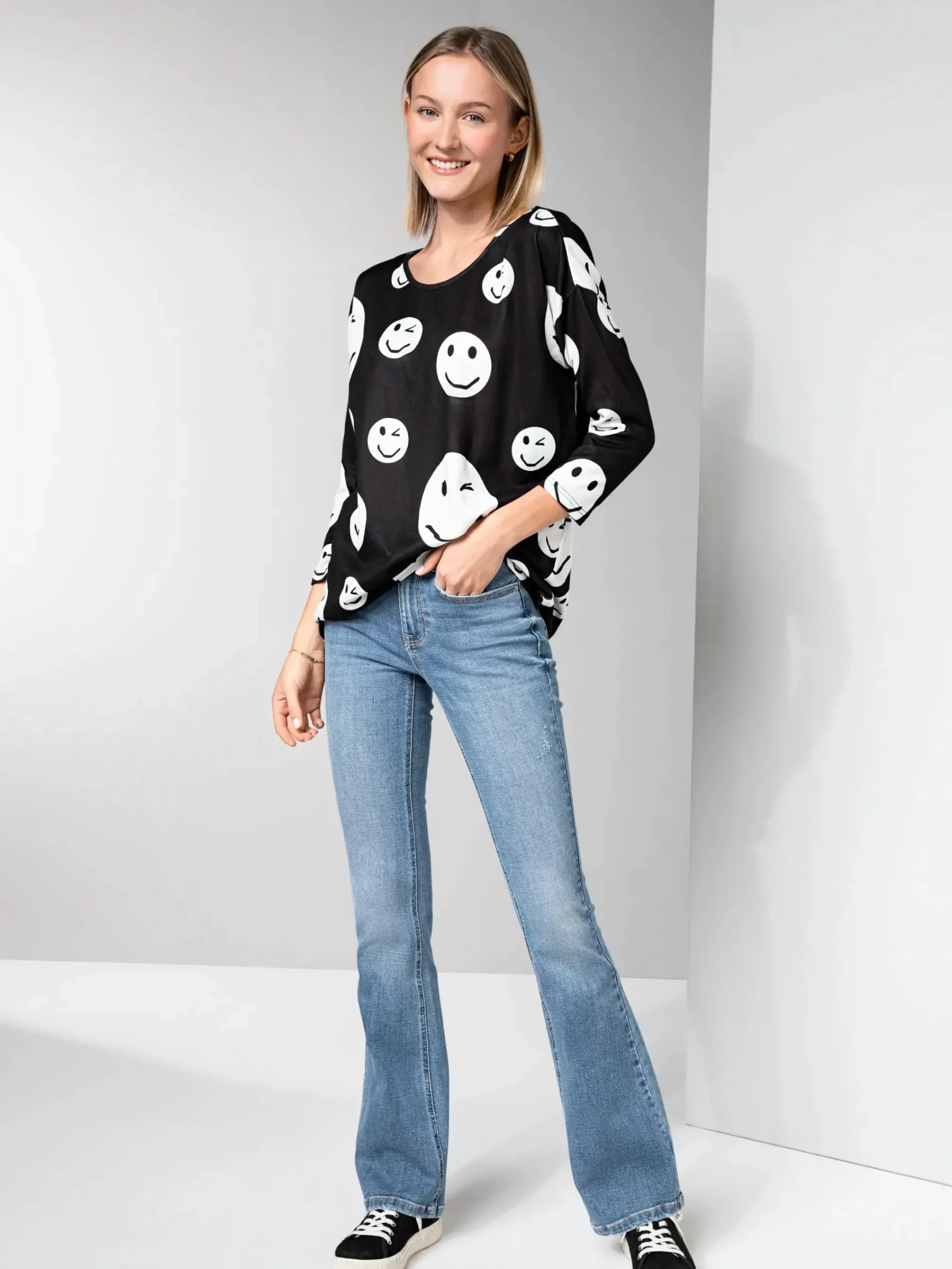 Damen Vero Moda VMFLASH MR FLARED JEA Jeans