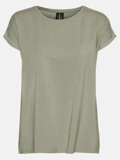 Damen Vero Moda VMLAVA PLAIN SS TOP L Shirt