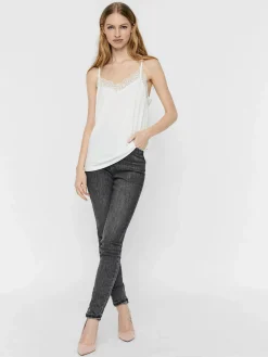 Damen Vero Moda VMANA S/L LACE TOP NO Top
