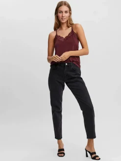 Damen Vero Moda VMANA S/L LACE TOP NO Top