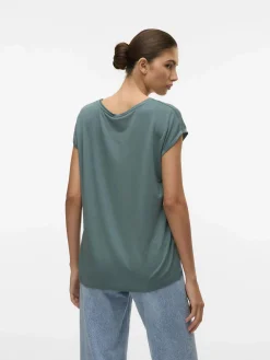 Damen Vero Moda VMAVA PLAIN SS TOP GA Shirt