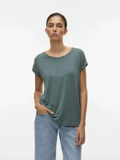 Damen Vero Moda VMAVA PLAIN SS TOP GA Shirt