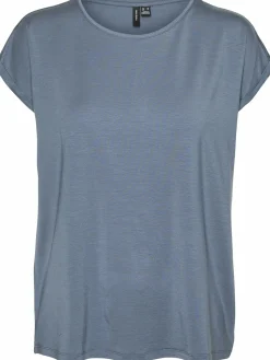 Damen Vero Moda VMAVA PLAIN SS TOP GA Shirt
