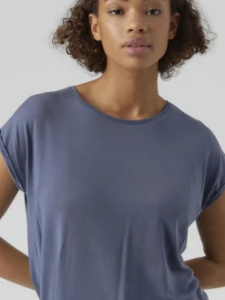 Damen Vero Moda VMAVA PLAIN SS TOP GA Shirt