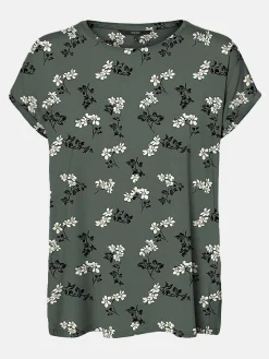 Damen Vero Moda VMAVA PLAIN SS TOP MU Shirt