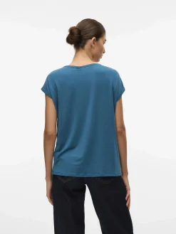 Damen Vero Moda VMAVA PLAIN SS TOP GA Shirt