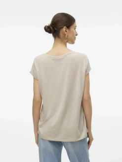 Damen Vero Moda VMAVA PLAIN SS TOP GA Shirt