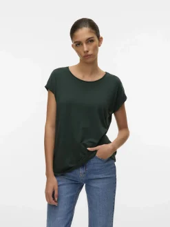 Damen Vero Moda VMAVA PLAIN SS TOP GA Shirt