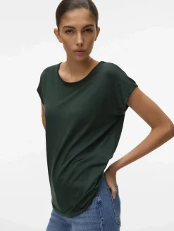 Damen Vero Moda VMAVA PLAIN SS TOP GA Shirt