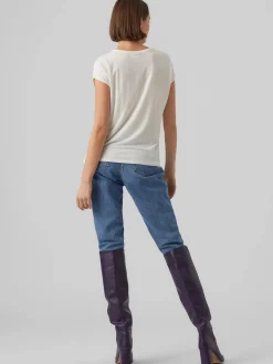 Damen Vero Moda VMAVA PLAIN SS TOP GA Shirt