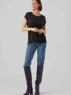 Damen Vero Moda VMAVA PLAIN SS TOP GA Shirt