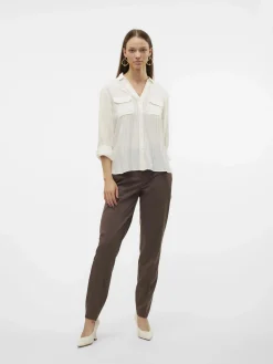 Damen Vero Moda VMBUMPY LS GLITTER Hemdbluse