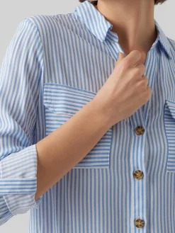 Damen Vero Moda VMBUMPY L/S SHIRT NEW Bluse