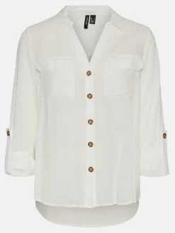 Damen Vero Moda VMBUMPY L/S SHIRT NEW Bluse